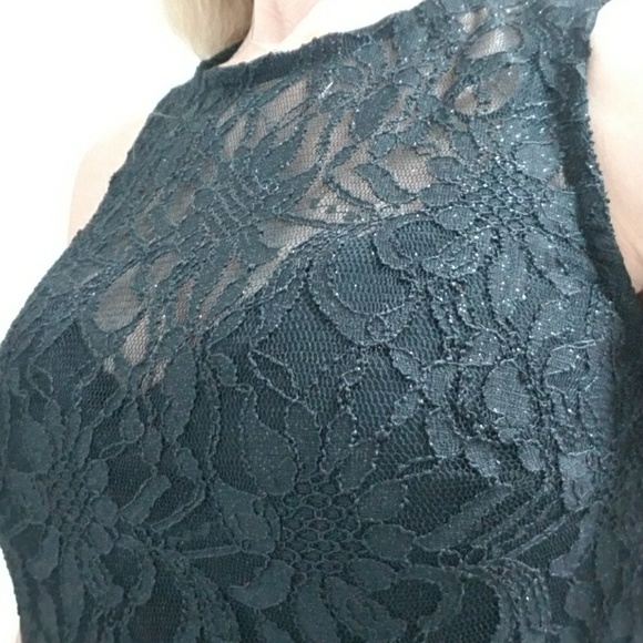 New Womens Short Top Black Sz 9 Sexy & Formal - Picture 5 of 6